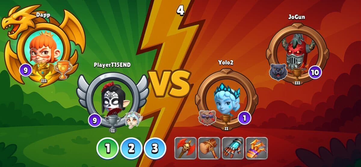 Spelltroum Gegenstand-Build-Auswahl zu Matchbeginn