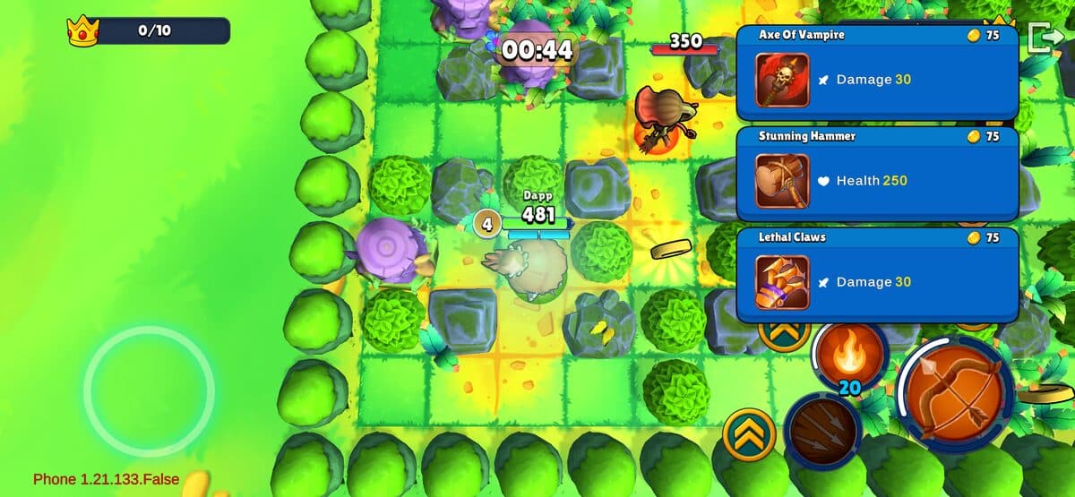 Spelltroum Shop während eines Matches geöffnet — ersten Gegenstand kaufen